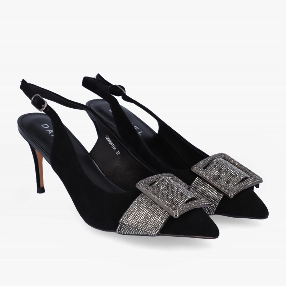 Daniel Footwear pointed black pumps